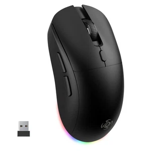 Bluetooth Wireless Mouse, 3 Modes Bluetooth 5.0 & 3.0 2.4G Wireless Portable ... - Picture 1 of 6