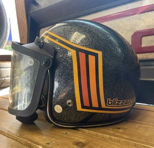 Vintage Ski-Doo Blizzard Helmet w/Face Shield - Style 2547 - Picture 1 of 9