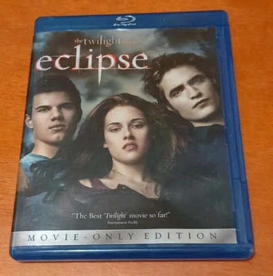 The Twilight Saga Eclipse Blu-ray Kristen Stewart  Robert Pattinson  Lautner Foto 1 de 4