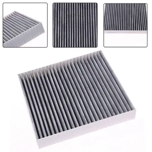 Cabin Air Filter Auto Replacement Parts 8.53\'\'X7.76\'\'X0.98\'\' Carbon Fiber - Picture 1 of 7