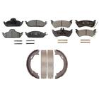 For Mercedes-Benz ML320 ML350 Front Rear Ceramic Brake Pads And Parking Shoe Kit