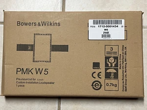 Bowers & Wilkins PMK W5 Pre-Construction Kit for 5" Loudspeaker CWM652 NEW - Picture 1 of 2
