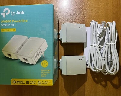 TP-Link TL-PA4010 Kit Powerline AV600Mbps, - Immagine 1 di 4