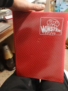 Álbum de Tarjetas Monstruo Rojo Nuevo Tiene Ligero Corte y Cubierta Sin Paquete - Imagen 1 de 6