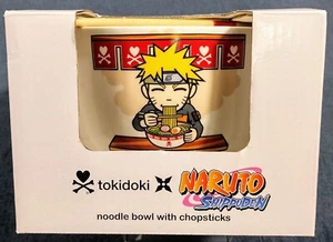 ¡NUEVO! Tokidoki X Naruto Shippuden Cerámica Ramen Fideos Juego con Palillos - Imagen 1 de 6
