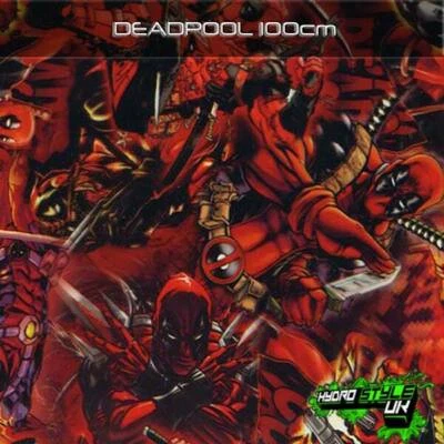 HYDRO STYLE UK ROLLED - DEADPOOL Hydrographics Film Hydro Dipping Graphic Dip Transfer Water UK