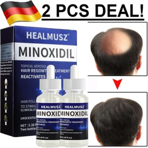 2Stk Neu 5% Minoxidil Haarwachstumsöl, Haarwachstumserum Minoxidil FÜR MÄNNER DE - Bild 1 von 18