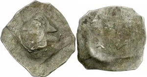 Bayern Ernst & Wilhelm III Pfennig München 1402-1435 Mönch EW Wittelsbach 165 - Picture 1 of 1