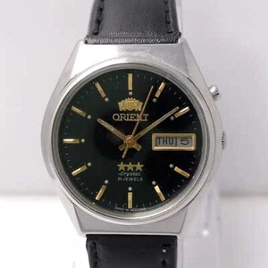 Orologio uomo ORIENT Crystal 3 stelle 0S469C310B Day.Date vintage BRQ41NRZ4 - Foto 1 di 9