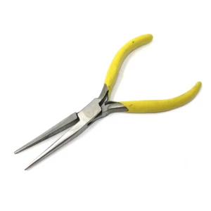 Chain Nose Pliers Jewellers Tool Extra Long Hobby Plier Jewellery Craft 2" Jaws - Picture 1 of 7