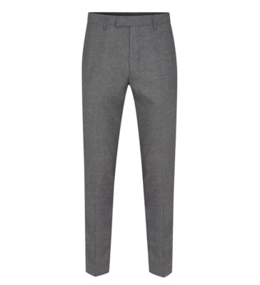 Skopes Hombre Harcourt Ajustado Pantalón En Gris Cintura 30A 46 - Imagen 1 de 4