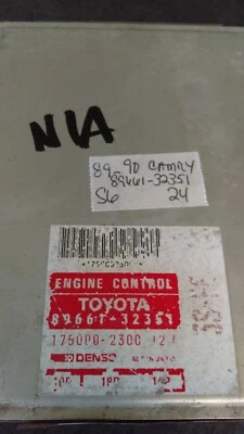 1989-1990 Toyota Camry ecu ecm computer 89661-32351 - Image 1 of 2