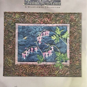Petals From the Heart Quilt Pattern 🌸 Wild Bleeding Heart Design - Picture 1 of 12