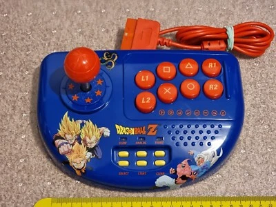 SONY PLAYSTATION PS1 PS2 DRAGONBALL Z FIGHT STICK ARCADE JOYSTICK CONTROLLER PAD - Image 1 of 2