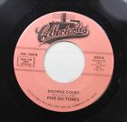 Rock Nm! 45 Five Du-Tones - Divorce Court / Shake A Tail Feather On Collectables