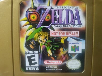 Legend of Zelda: Majora's Mask Nintendo 64 Not For Resale - Image 1 of 3
