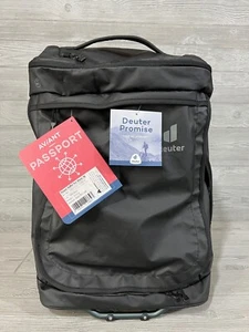 Deuter Aviant Duffel Pro Movo 36 Wheeled Backpack Bag Black 3501021 - Picture 1 of 10