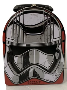 Official Star Wars VII Force Awakens Captain Phasma Arched Tin Lunch Box A30 - Picture 1 of 11