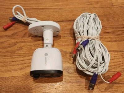 Swann PRO-4KWLB 4K Ultra HD Bullet Camera Security Cam With 60ft BNC Cable - Image 1 of 4