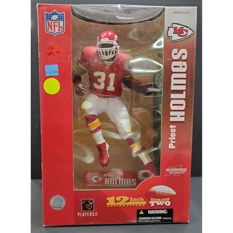 NFL Priest Holmes Kansas City Chiefs 12" Action Figure Cover