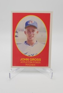 John Gross - 1990 - Boxscores Enterprises - Appleton Foxes - #11