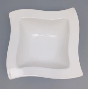 Tazón de cereal de porcelana blanca Villeroy & Boch New Wave 1748 6 3/4" Alemania - Imagen 1 de 7