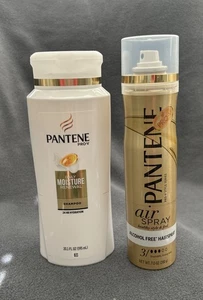 Pantene Pro-V Daily Moisture Renewal  Shampoo large 20.1 oz plus 7 oz  Air Sray - Picture 1 of 5