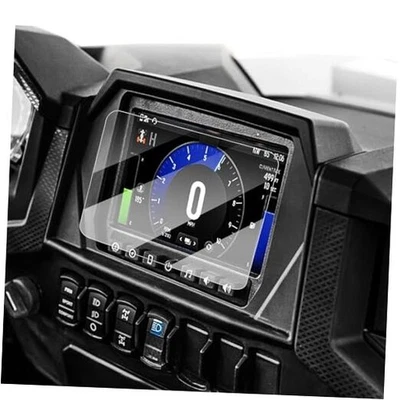 Protector de pantalla de vidrio templado UTV de 7 pulgadas con 1 pieza brillante antihuellas dactilares  Foto 1 de 4