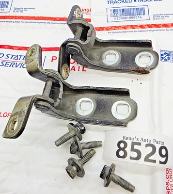 10-17 雪佛兰 Equinox 右侧乘客侧前门铰链套装一对黑色 — 第 1/2 张图片