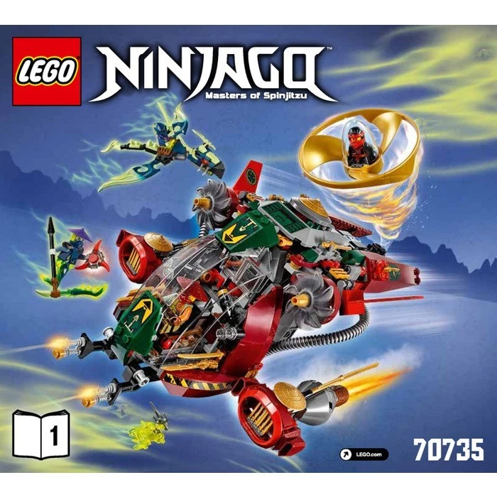 LEGO Ronin R.E.X Set 70735 Instrucciones 2 libros 1 Foto 1 de 1