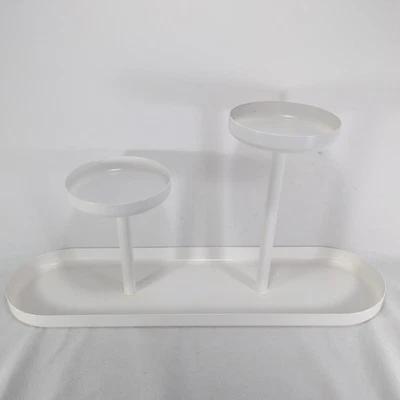 Soporte para plantas IKEA Chilistran Henrik Preutz metal blanco 604.922.45 19.25x5.5" Foto 1 de 4