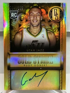 Rudy Gobert - 2013-14 Gold Standard - Gold Strike (Auto) RC🔥Jazz🔥Wolves🔥/299 - Imagen 1 de 6