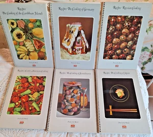 Lebensmittel der Welt Kochbücher Zeit Lebensspirale Konvolut 6 Bücher 60er Jahre - Bild 1 von 8