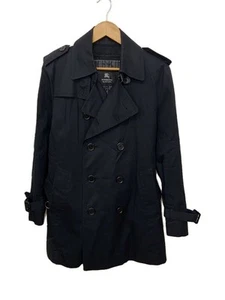 BURBERRY BLACK LABEL Trenchcoat M Baumwolle Navy D1A44-606-09 Gebraucht - Bild 1 von 6
