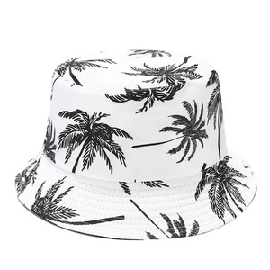 Coconut Palm Trees Bucket Hat for Women Men,Travel Sun Beach Cap,Unisex Fishi... - Picture 1 of 4
