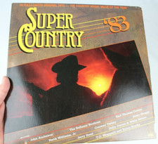 SUPER COUNTRY 14 ORIGINAL HITS ORIGINAL ARTISTS LP 12" VINYL *QUICK SHIP*