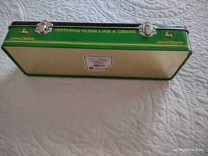 john deere tin box vintage with handle lot of 3 - Picture 1 of 6