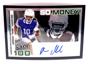 2024 Jerrae "Tank" Hawkins Leaf Metal  SO Money Earth Rookie Auto No.SM-JH2 - Picture 1 of 5