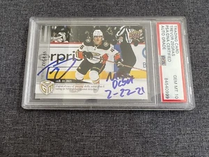 2021-22 Trevor Zegras Signed Upper Deck RC Rookie Card PSA Auto GEM MT 10 - Bild 1 von 2