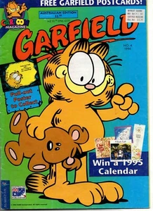 Garfield Australian Edition magazine 4/1994 (postcards NOT included) - Foto 1 di 5