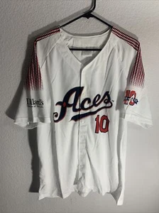 RENO ACES MINOR LEAGUE BASEBALL JERSEY Mens XL White - Picture 1 of 7