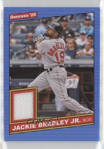 2020 Panini Donruss Retro 1986 Materials Jackie Bradley Jr #86M-JA