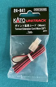 24-841 Kato UNITRACK Spur N Weiche Verlängerungskabel 35" 1 Stück in Verpackung Neu - Bild 1 von 1