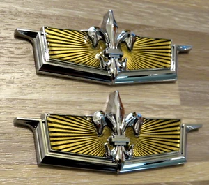 Set New 1986-1987-1988-1989-1990 Chevrolet Caprice Sail Panel Emblem-Badge. - Picture 1 of 4