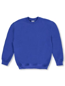 Gildan Unisex Youth Crewneck Sweatshirt (Sizes 4 - 20) Color: black Size: - Picture 1 of 19