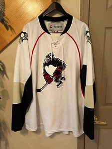 Wilkes-Barre Scranton Penguins Reebok AUTHENTIC Hockey Jersey Sz 2XL Blank AHL
