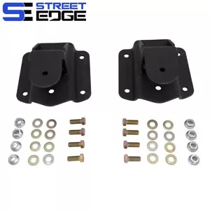 2" Drop Leaf Spring Hanger Lowering Kit for 94-99 Dodge Ram 1500 Reg Cab V8 - Picture 1 of 2
