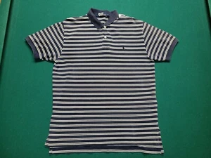Polo Ralph Lauren para hombre a rayas talla L azul marino/blanco - Imagen 1 de 4