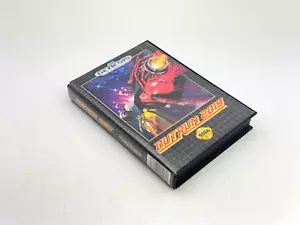 Vintage 1993 Outrun 2019 Racing Video Game & Case Sega Genesis - Tested - Picture 1 of 14
