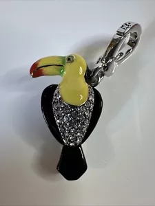 Juicy Couture Charm Tukan tropischer Vogel Pflasterkristalle bewegliche Flügel - Bild 1 von 6